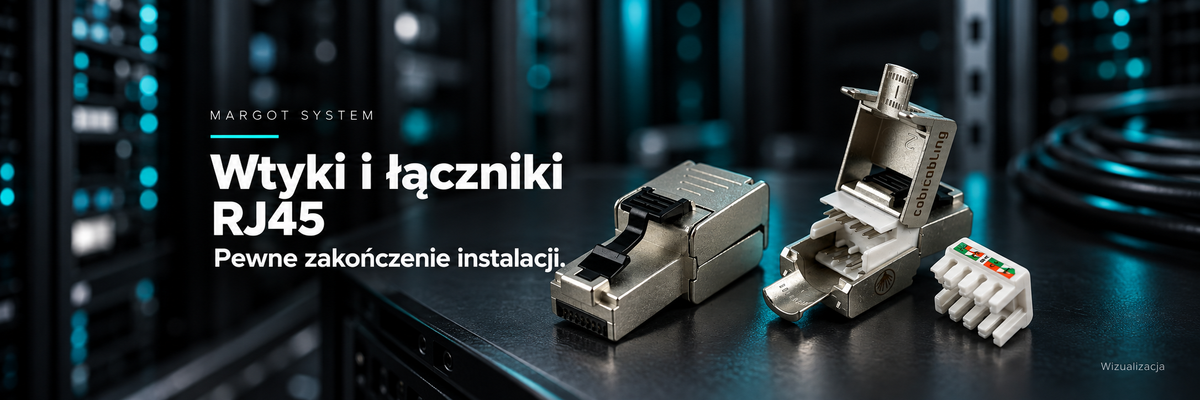 Wtyki i łączniki RJ45 — MARGOT SYSTEM, banner kategorii