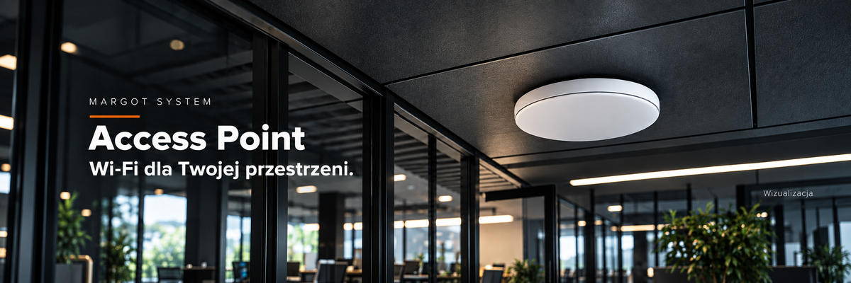 Access Point — wizualizacja, dopasowany baner