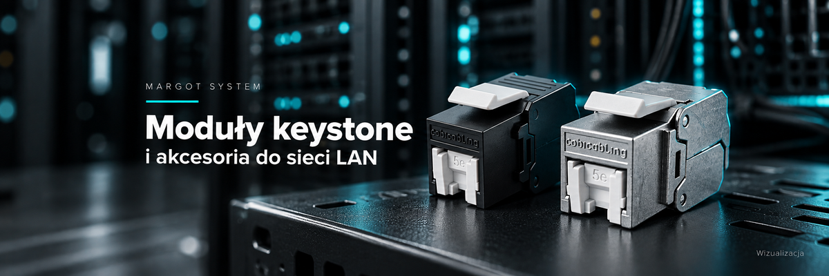 Moduły keystone i akcesoria — MARGOT SYSTEM, banner kategorii