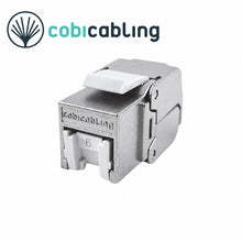 C21-6000 — Moduł keystone CobiCabling RJ45 kat. 6 STP, beznarzędziowy