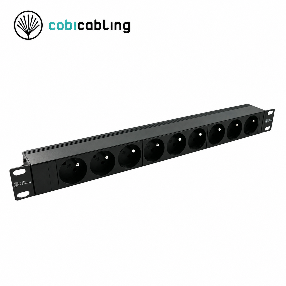 AC30-1001 — PDU 1U/19" 9x230V z bolcem 16A 3m