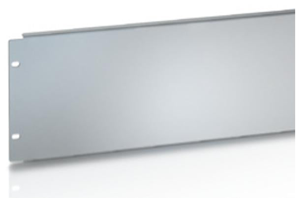 Szary panel maskujący CobiCabling 19″ RAL 7035 — zdjęcie poglądowe serii A20 z karty producenta.