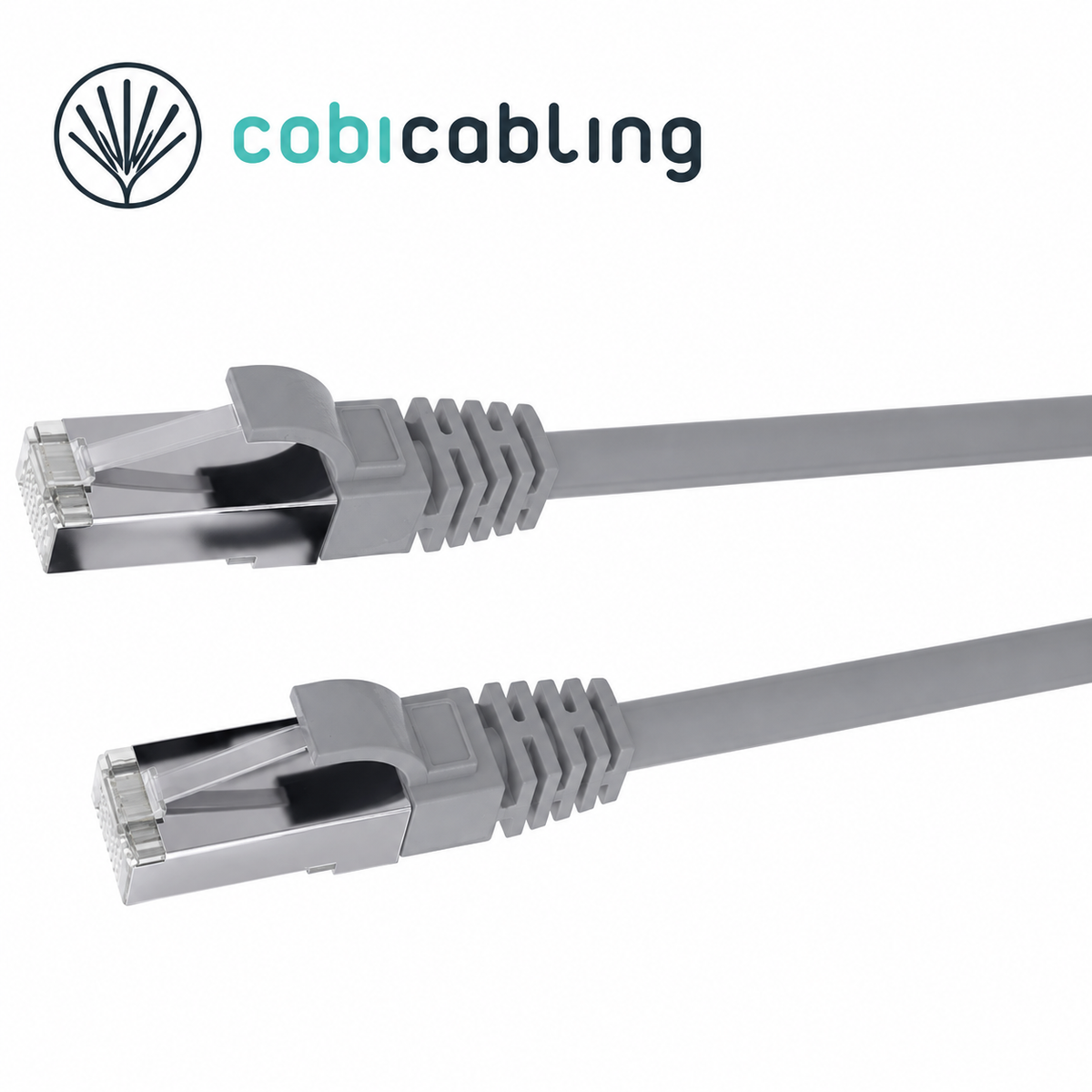 Patchcord CobiCabling kat. 6A S/FTP LSOH — C24-11x1 — zdjęcie z logo CobiCabling