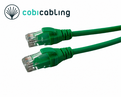 CobiCabling — patchcord, Zielony