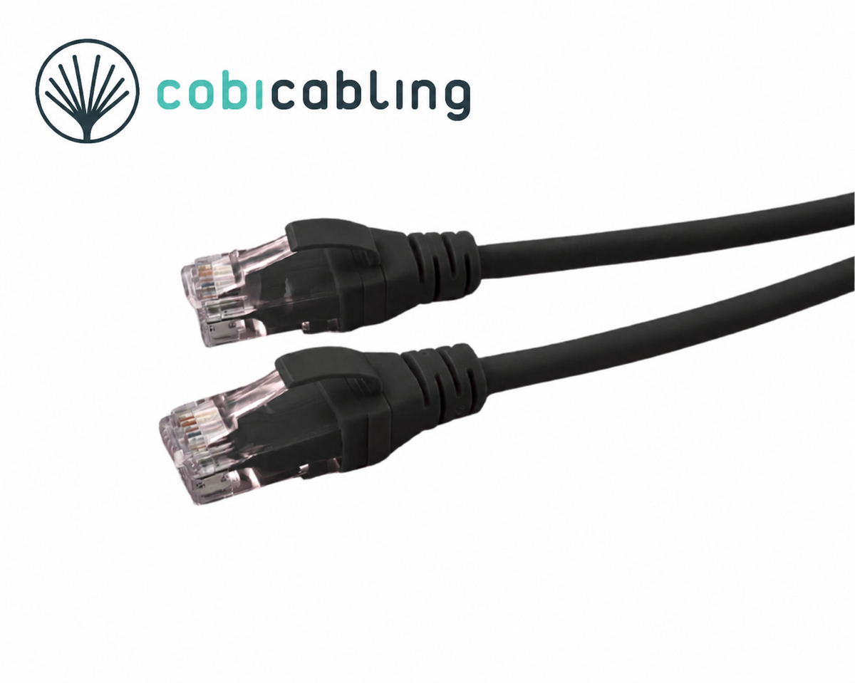 CobiCabling — patchcord, Czarny