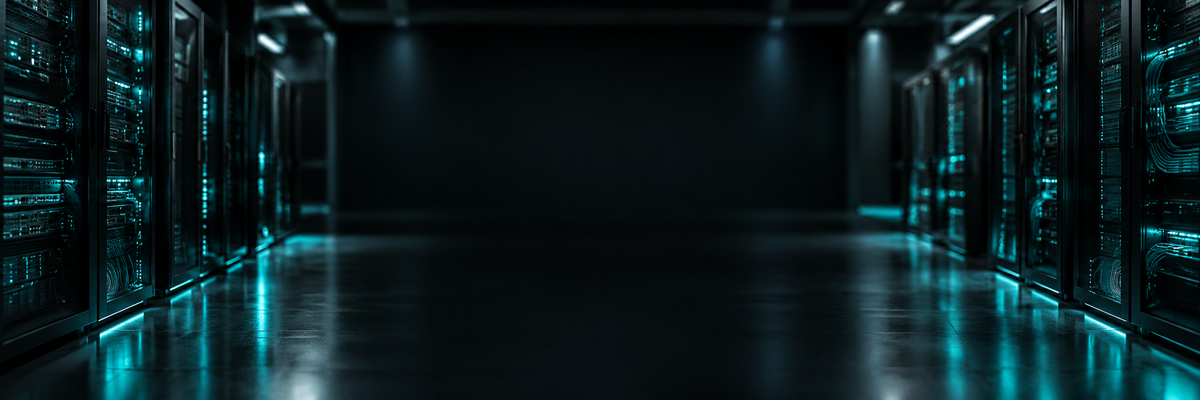 MARGOT SYSTEM — NEWSLETTER, turkusowy baner komputerowy.